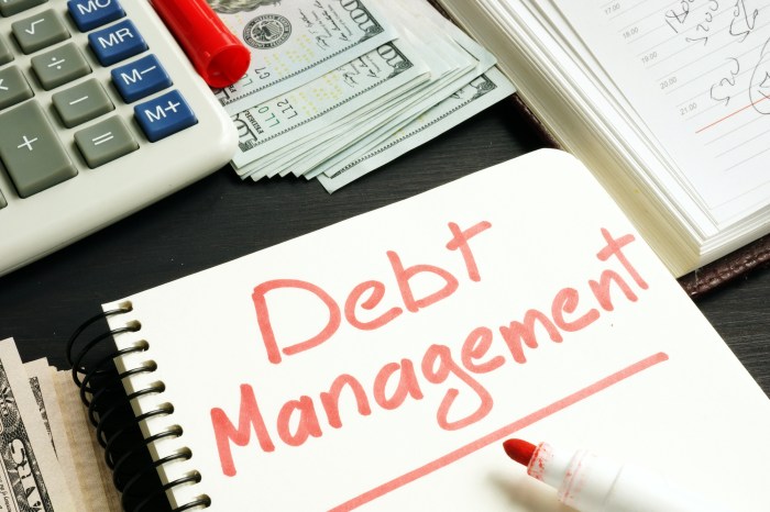 How to manage debt